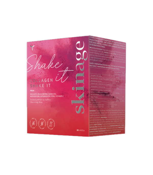 YASENKA SKINAGE COLLAGEN SHAKE IT CRNI RIBIZ VREĆICEA 20