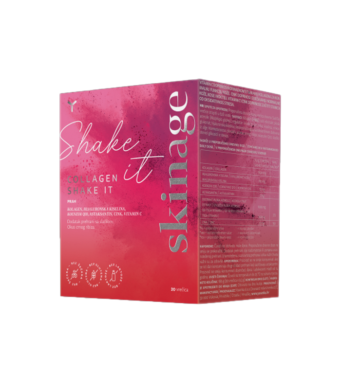 YASENKA SKINAGE COLLAGEN SHAKE IT CRNI RIBIZ VREĆICEA 20