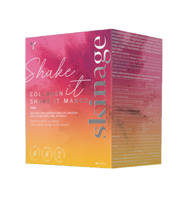 YASENKA SKINAGE COLLAGEN SHAKE IT MANGO  VREĆICE A20