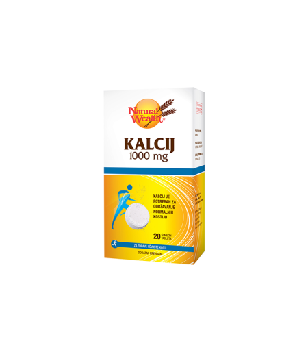 N.W. KALCIJ 1000 MG EFF A 20