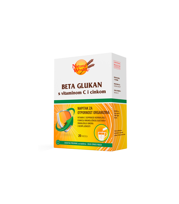 N.W. BETA GLUKAN+VIT.C+ZN VREĆICE A 20