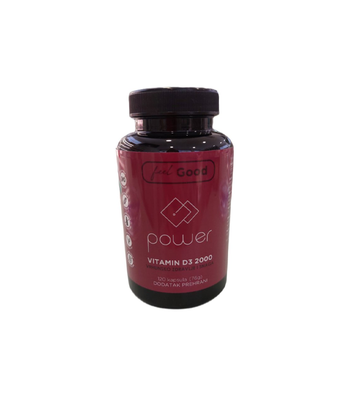 3877002343018.png VITAMIN D3 FEEL GOOD 2000IU - Image 1