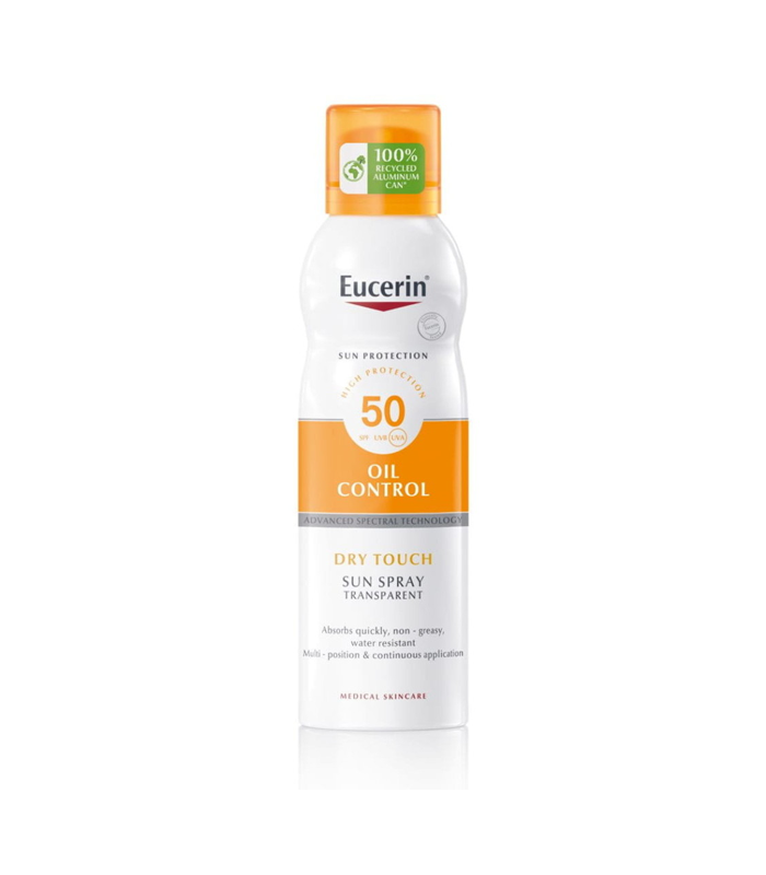 Eucerin Sun Oil Control Dry Touch Aerosol sprej za tijelo SPF 50 200ml