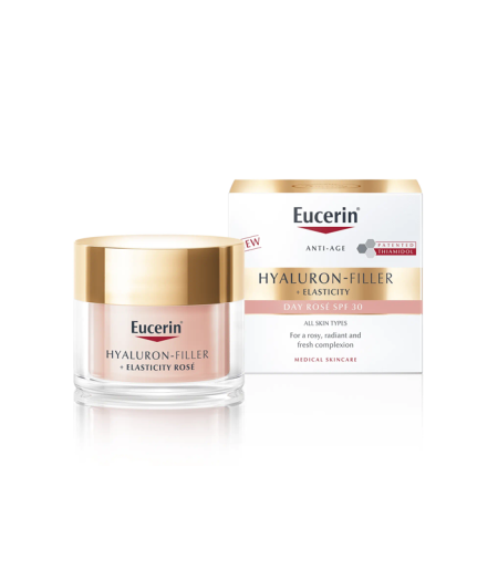 EUCERIN HYALURON FILLER + ELASTICITY ROSE DNEVNA KREMA SPF30 50ML