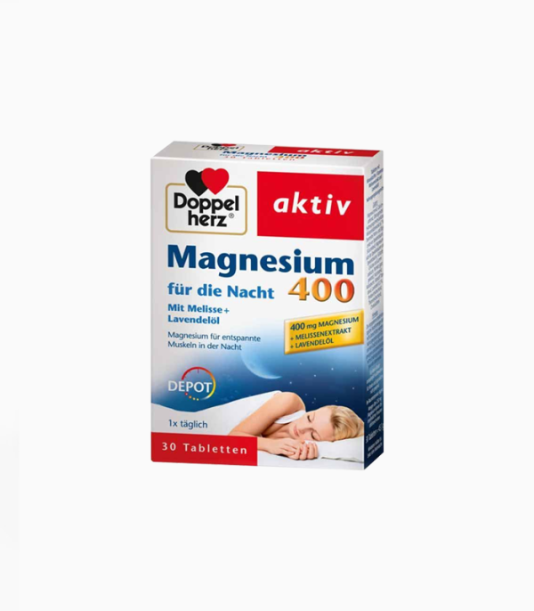 DOPPEL HERZ AKTIV MAGNESIUM 400 TBL ZA NOĆ A 30