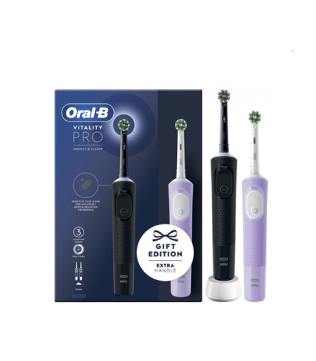 Oral-B Vitality Pro Sensitive Plus Mode električna četkica 1+1 GIFT EDITION