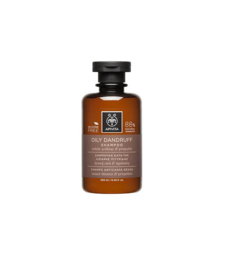 APIVITA Šampon protiv masne peruti s bijelom vrbom i propolisom 250ml