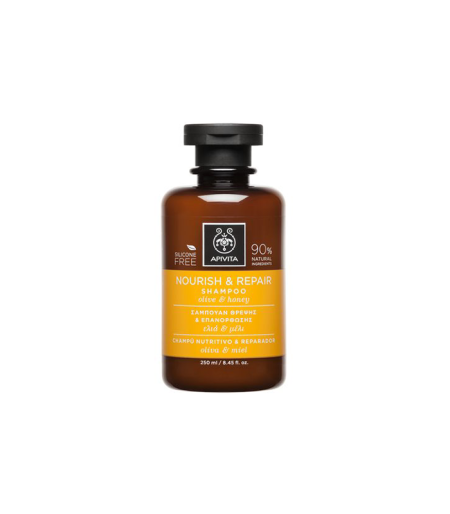 Apivita Šampon za obnavljanje kose sa maslinom i medom 250 ml