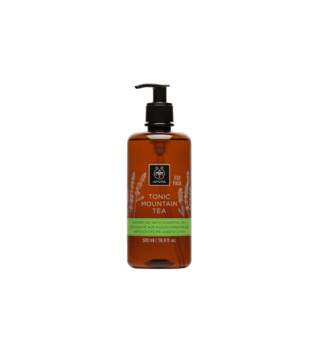 Apivita Tonic Mountain Tea Gel Za Tuširanje 500ml