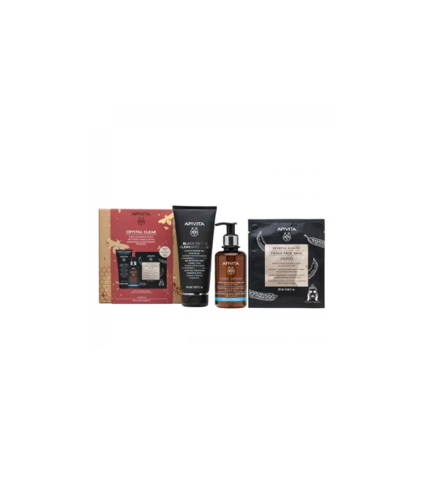 APIVITA BLACK CRYSTAL CLEAR SET