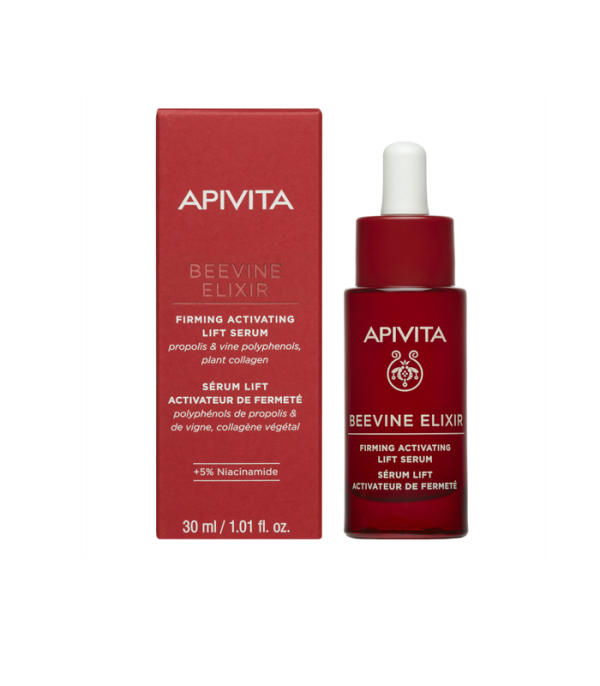 Apivita Beevine Elixir anti age lifting serum za zatezanje kože 30 ml