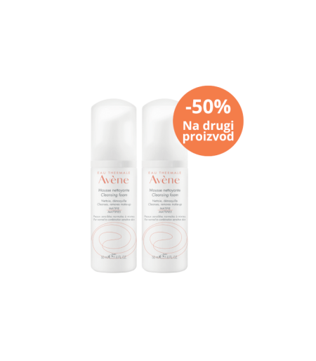 Avene Duo Pjena Za Čišćenje 150ml 50% na Drugi