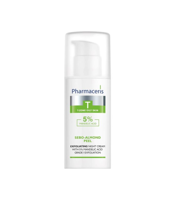 PHARMACERIS SEBO-ALMOND PEEL 5% NOĆNA KREMA 50ML