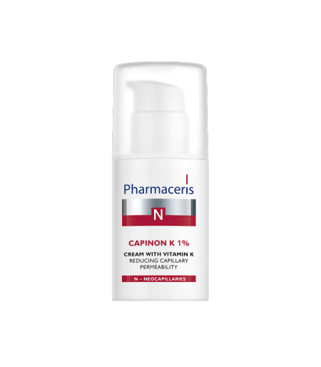 PHARMACERIS CAPINON KREMA SA 1% K VITAMINA