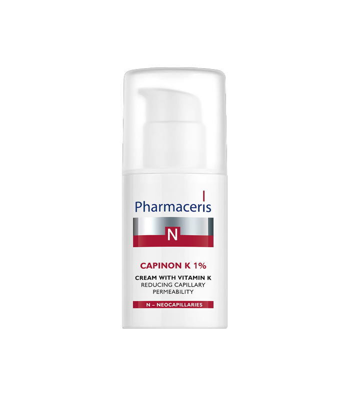 PHARMACERIS CAPINON KREMA SA 1% K VITAMINA