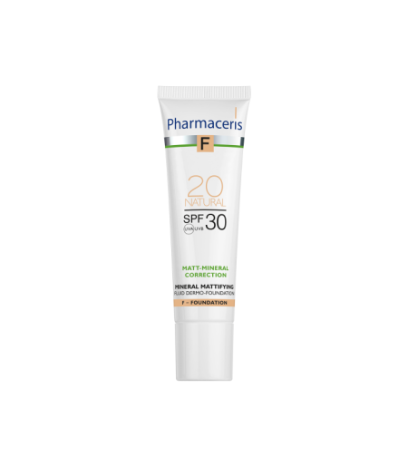 PHARMACERIS MINERALNI MAT TEČNI PUDER SPF30 20 NATURAL