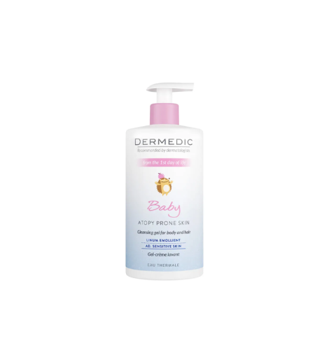 Dermedic Baby Linum gel za tijelo i kosu 500 ml