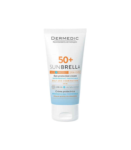 DERMEDIC SUNBRELLA ULTRA LIGHT FLUID ZA MASNU I MJEŠOVITU KOŽU 40ML