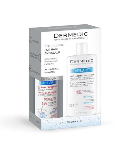 DERMEDIC SET PILARTE Anti-ageing šampon 300ml + Serum za stimuliranje rasta kose 150ml