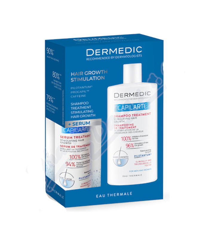 DERMEDIC SET CAPILARTE Šampon za stimuliranje rasta kose 300ml + Serum za stimuliranje rasta kose 150ml