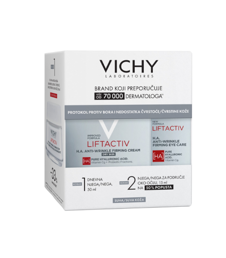 Vichy Liftactiv Supreme Dry skin + Liftactiv Supreme Eyes (Promo)