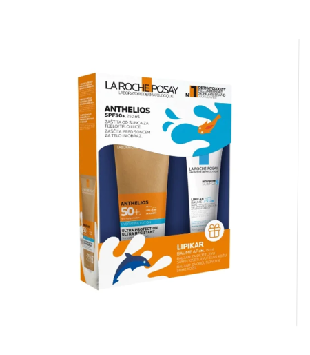 La Roche Posay-Anthelios Mlijeko SPF50+ i Lipikar Baume AP+M GRATIS