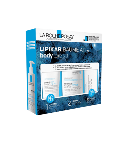 La Roche Posay PROMO Lipikar baume AP+M Body care set