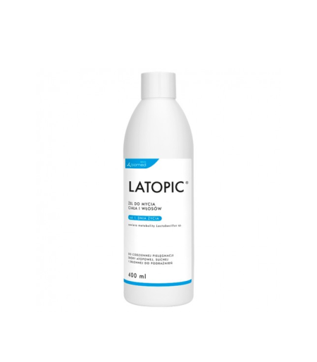 LATOPIC gel za pranje tijela i kose 400ml