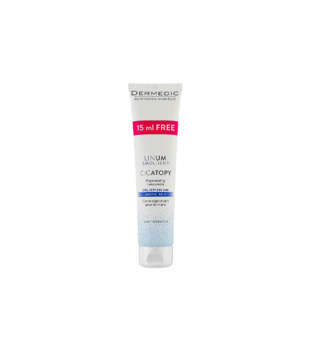 DERMEDIC Linum emolient cicatopy regenerating hand cream