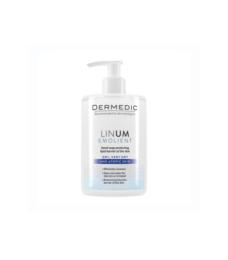 DERMEDIC Linum emolient zaštitini sapun za ruke 300ml