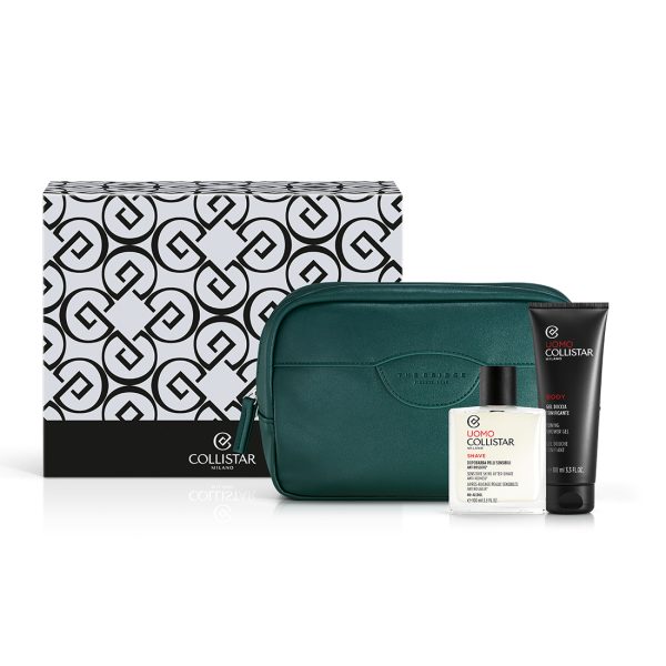 COLLISTAR SET MAN AFTER SHAVE+SHOWER GEL+MAN BAG