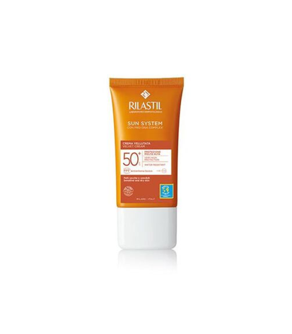 RILASTIL SUN SYSTEM VELVET KREMA SPF 50+ 50 ML