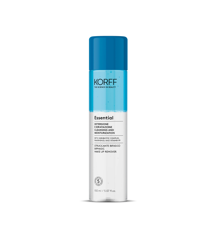 KORFF ESSENTIAL BIPHASIC MAKE-UP REMOVER 150ML