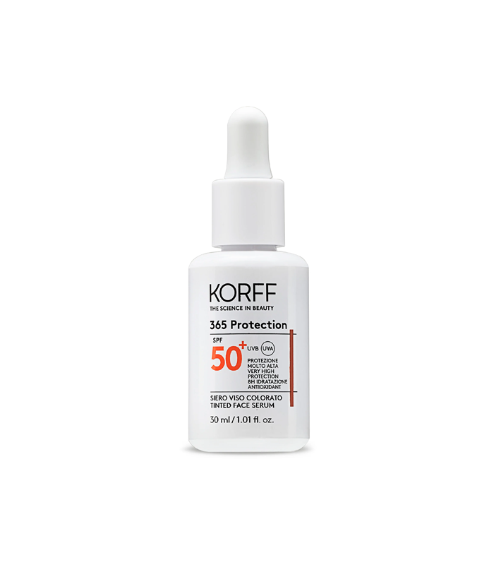 KORFF 365 PROTECTION TINTED FACE SERUM SPF50+ 30ML