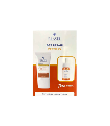 Rilastil Age Repair spf 50 (40ml) set + vitamin C gel serum 15ml