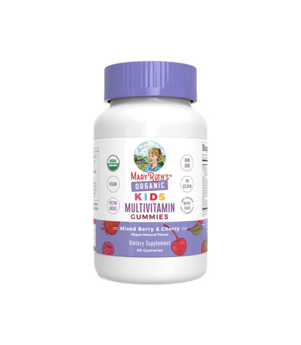 Mary Ruth's Organic Kid’s Multivitamin gumene bombone a60