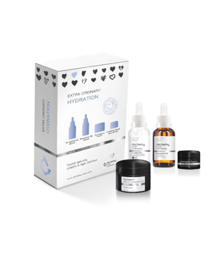ALCHEMY PACK EXTRA ORDINARY HYDRATION FACIAL SERUM AND EYE CONTOUR
