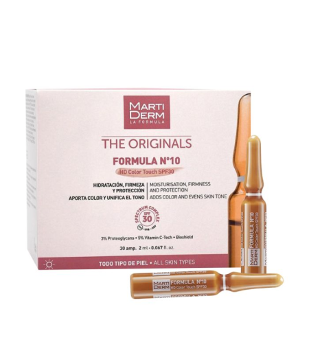 MartiDerm No10 The Originals Ampules SPF 30, A30