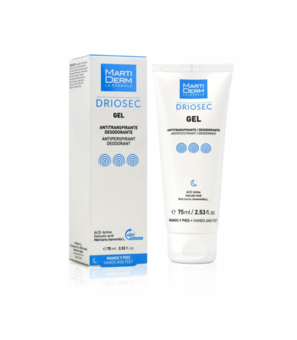 MartiDerm Driosec Gel protiv znojenja - 75 ml