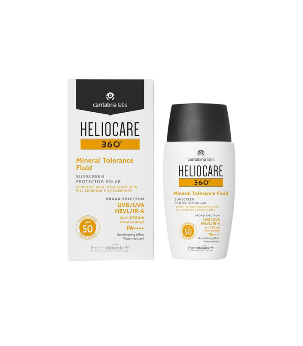 Heliocare 360 Mineral Tolerance Fluid Spf 50 50ml