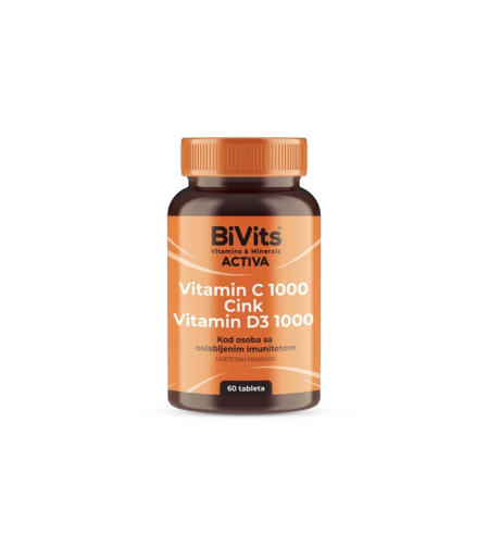 Bivits Vitamin C 1000 cink D 1000IU