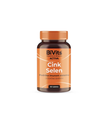 Bivits Cink selen a60 tbl