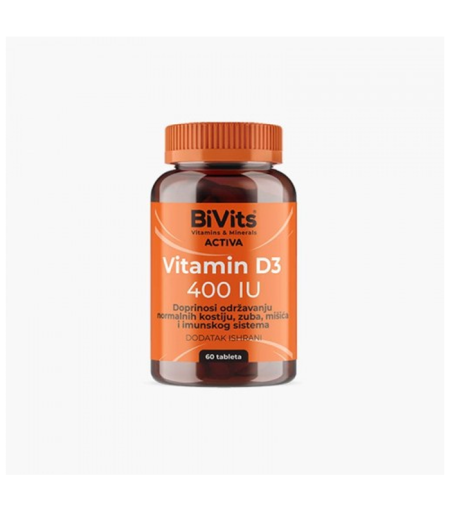 BiVits Vitamin D3 400 IU A60