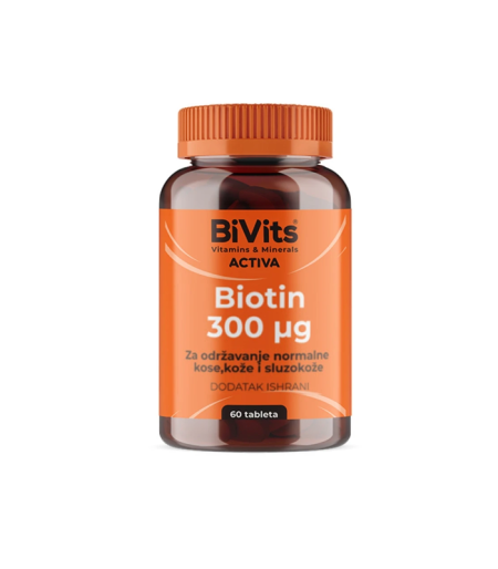 BiVits Biotin 300 µg 60 tableta