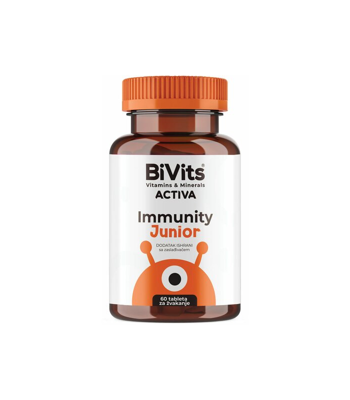 BiVits Immunity Junior 60 tableta za žvakanje