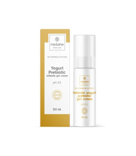 Me & She Yogurt Prebiotic intimate gel cream 50 ml