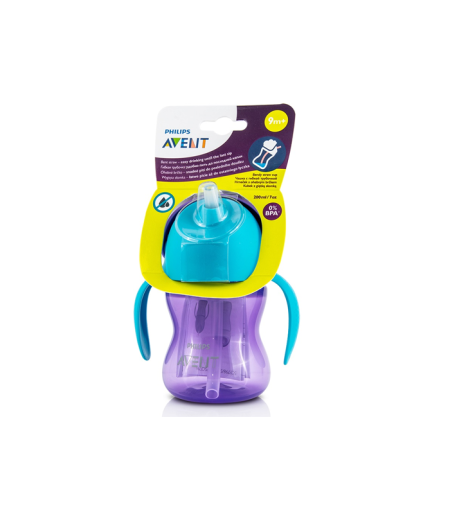 AVENT MAGIČNA ČAŠA SA SLAMKOM 200ML GIRL