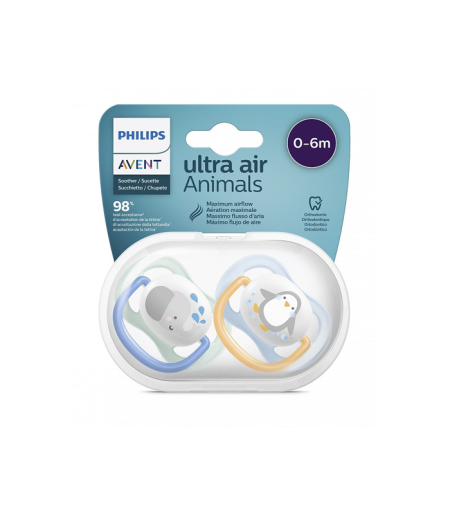 AVENT DUDA VARALICA ULTRA AIR BOY ANIMALS 0-6MJESECI