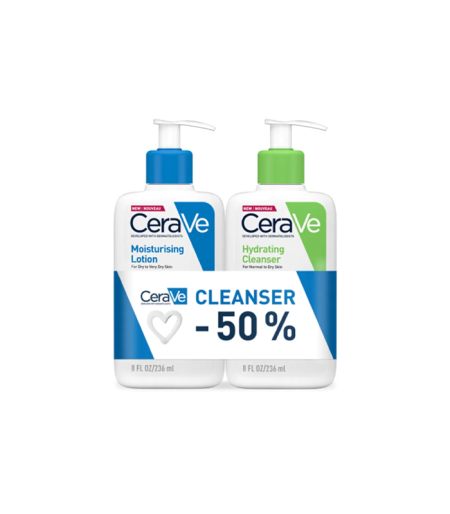 Cerave hidratantni losion + hidratantni cleanser