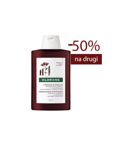KLORANE DUO KININ ŠAMPON 400 ML -50% NA DRUGI